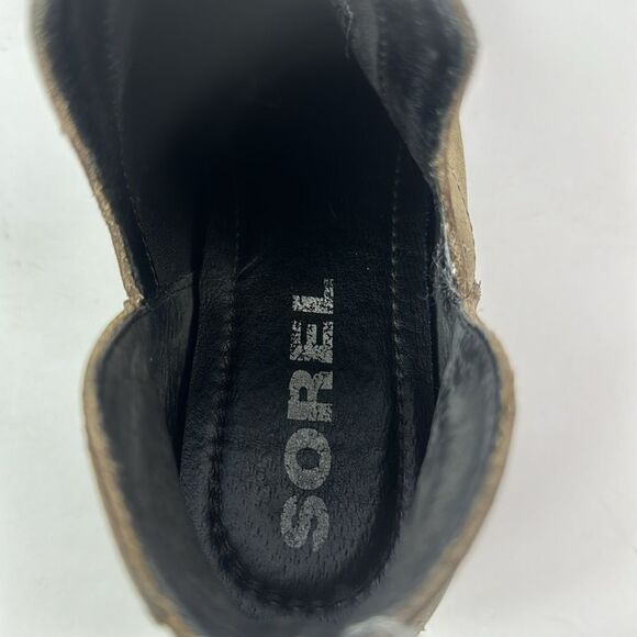 Sorel Lola Cut-Out Leather Waterproof Women’s Ankle Boots - Picture 11 of 13